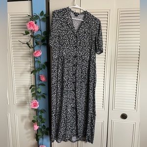 Monki Midi Shirt Dress